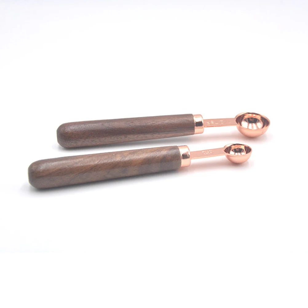 4pcs Stainless Steel Measuring Spoons Walnut Handle Baking Kitchen Tools Rose Gold Dry Liquid Ingredients Elegant Copper
4pcs Stainless Steel Measuring Spoons Walnut Handle Baking Kitchen Tools Rose Gold Dry Liquid Ingredients Elegant Copper