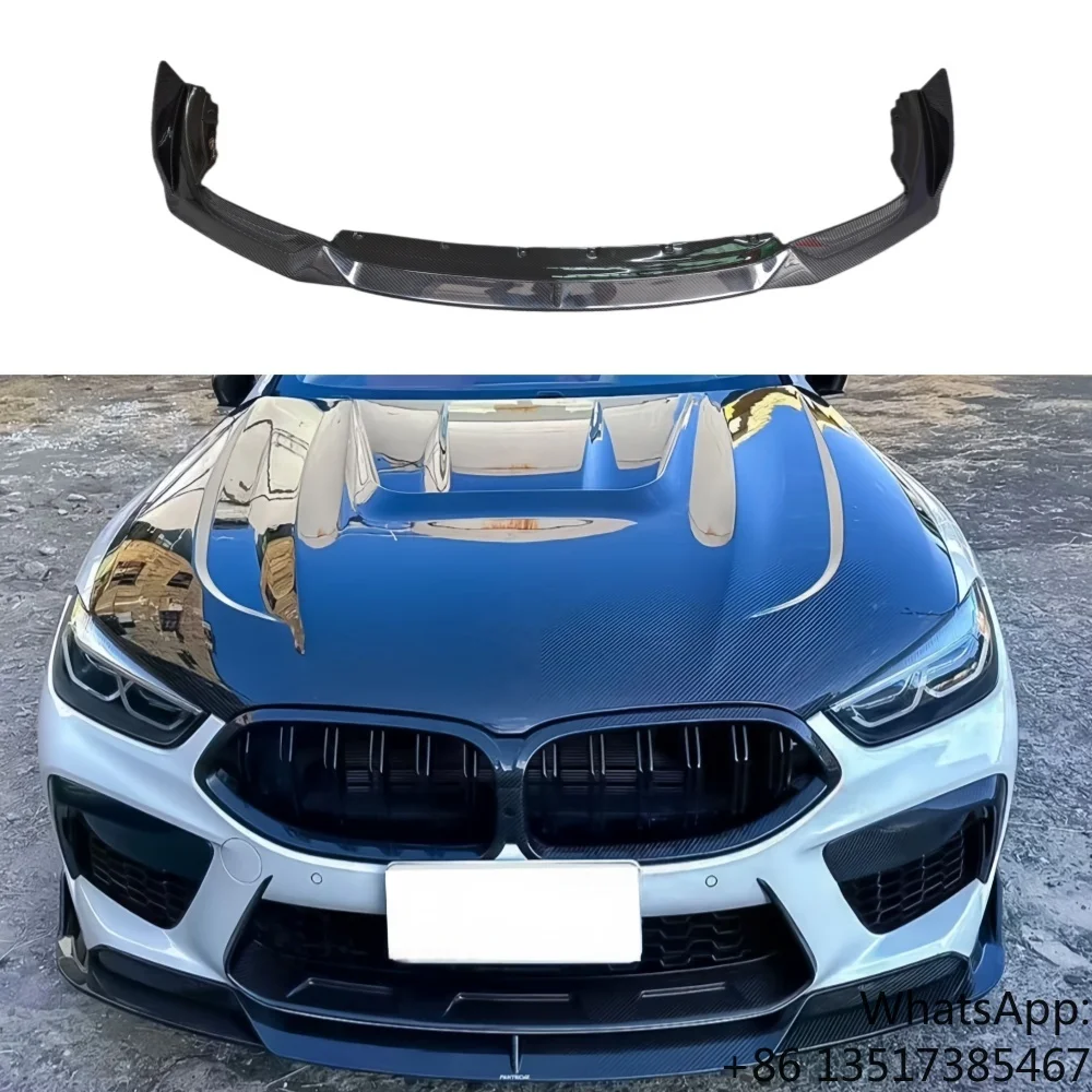 High-quality ALN Style Dry Carbon Fiber Front Splitter Front Bumper Lip Body Parts Modification for BMW M8 (F93)
High-quality ALN Style Dry Carbon Fiber Front Splitter Front Bumper Lip Body Parts Modification for BMW M8 (F93)