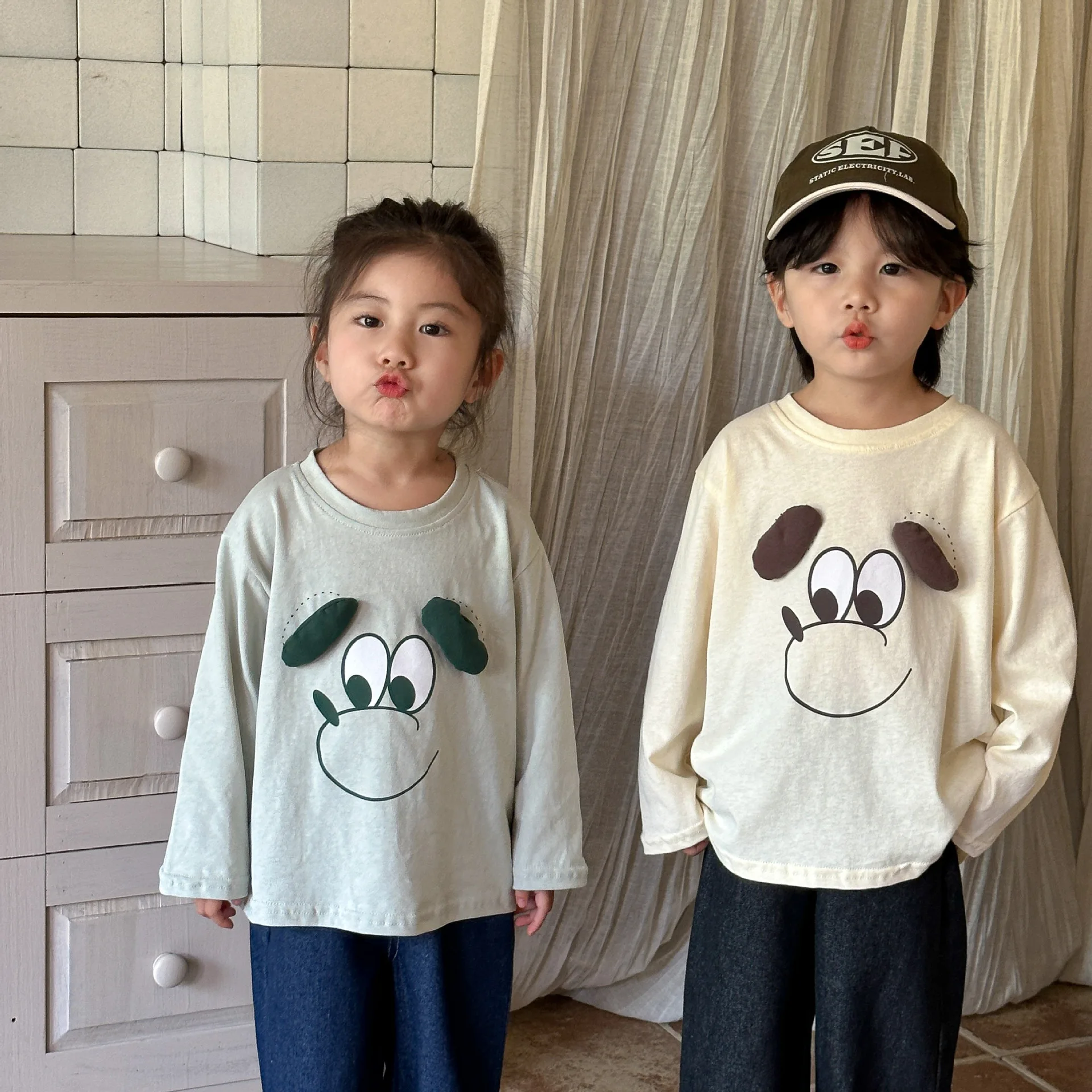 Children Autumn Clothes Baby Cartoon Bottoming Shirt Loose Boy Girl Long Sleeve T-shirt Kids Cotton Tees Toddler Casual Tshirt
Children Autumn Clothes Baby Cartoon Bottoming Shirt Loose Boy Girl Long Sleeve T-shirt Kids Cotton Tees Toddler Casual Tshirt