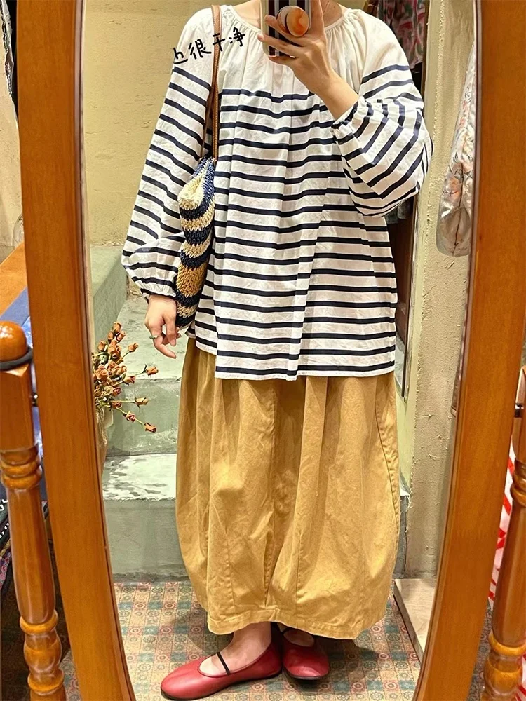 Autumnal Vintage Loose Waist Floral Half Skirt for plus Size Women in Khaki And Multiple Colors Big Size Women's Fashion
Autumnal Vintage Loose Waist Floral Half Skirt for plus Size Women in Khaki And Multiple Colors Big Size Women's Fashion