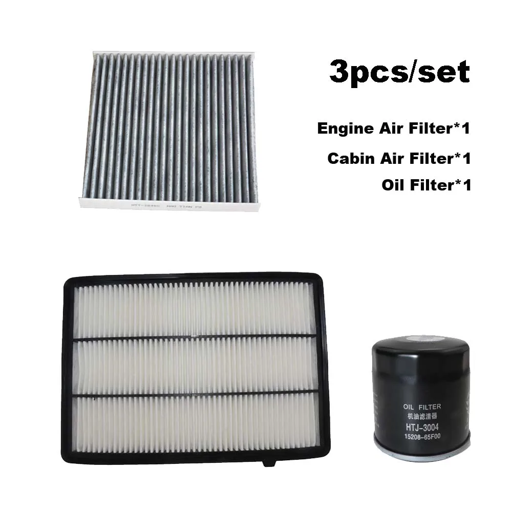 3pcs Filter Set For INFINITI QX55(J55) 2.0T 2022- QX50 2017 Cabin A/C Fresh Air Flow Engine Oil Filter Kit 165465NA2D 1520865F00
3pcs Filter Set For INFINITI QX55(J55) 2.0T 2022- QX50 2017 Cabin A/C Fresh Air Flow Engine Oil Filter Kit 165465NA2D 1520865F00