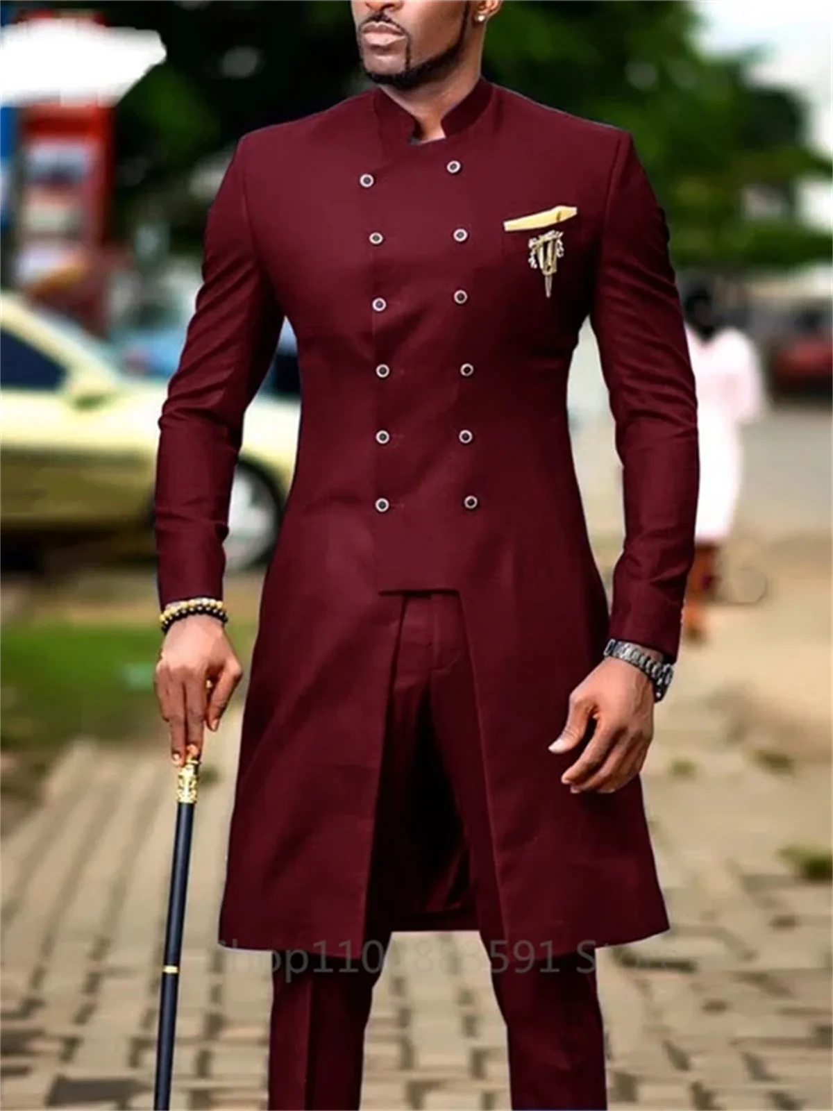 2 Pieces Men's Suit Slim Fit Wedding Suits For Men Groom Tuxedo African Wedding Double Breasted Best Man Blazer
2 Pieces Men's Suit Slim Fit Wedding Suits For Men Groom Tuxedo African Wedding Double Breasted Best Man Blazer