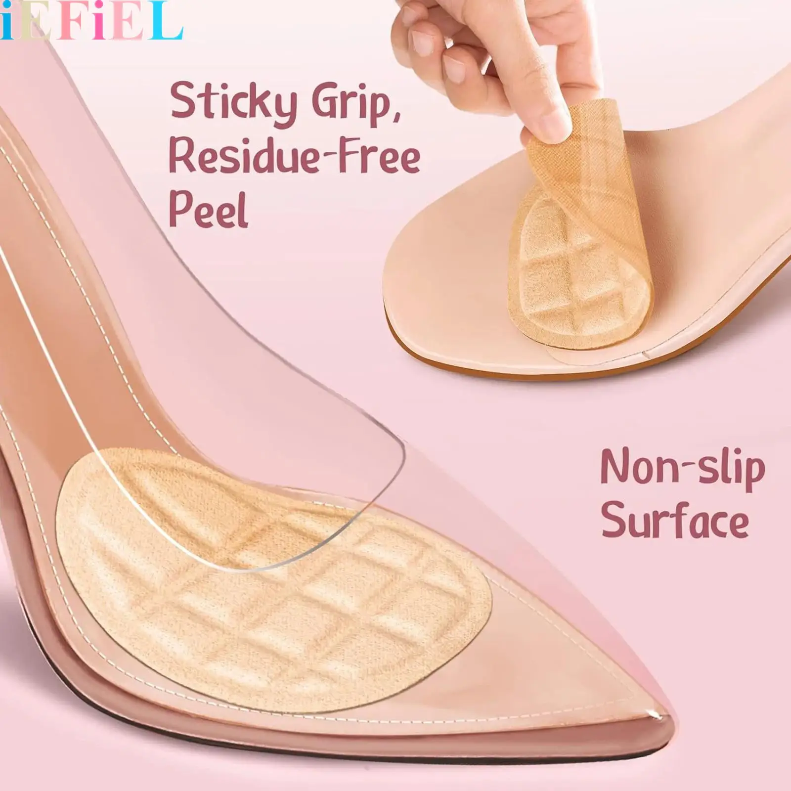 8Pieces High-Heel Shoes Heel Protector Pads And Forefoot Pads Set Comfortable Non-Slip And Anti-Abrasion Insoles
8Pieces High-Heel Shoes Heel Protector Pads And Forefoot Pads Set Comfortable Non-Slip And Anti-Abrasion Insoles