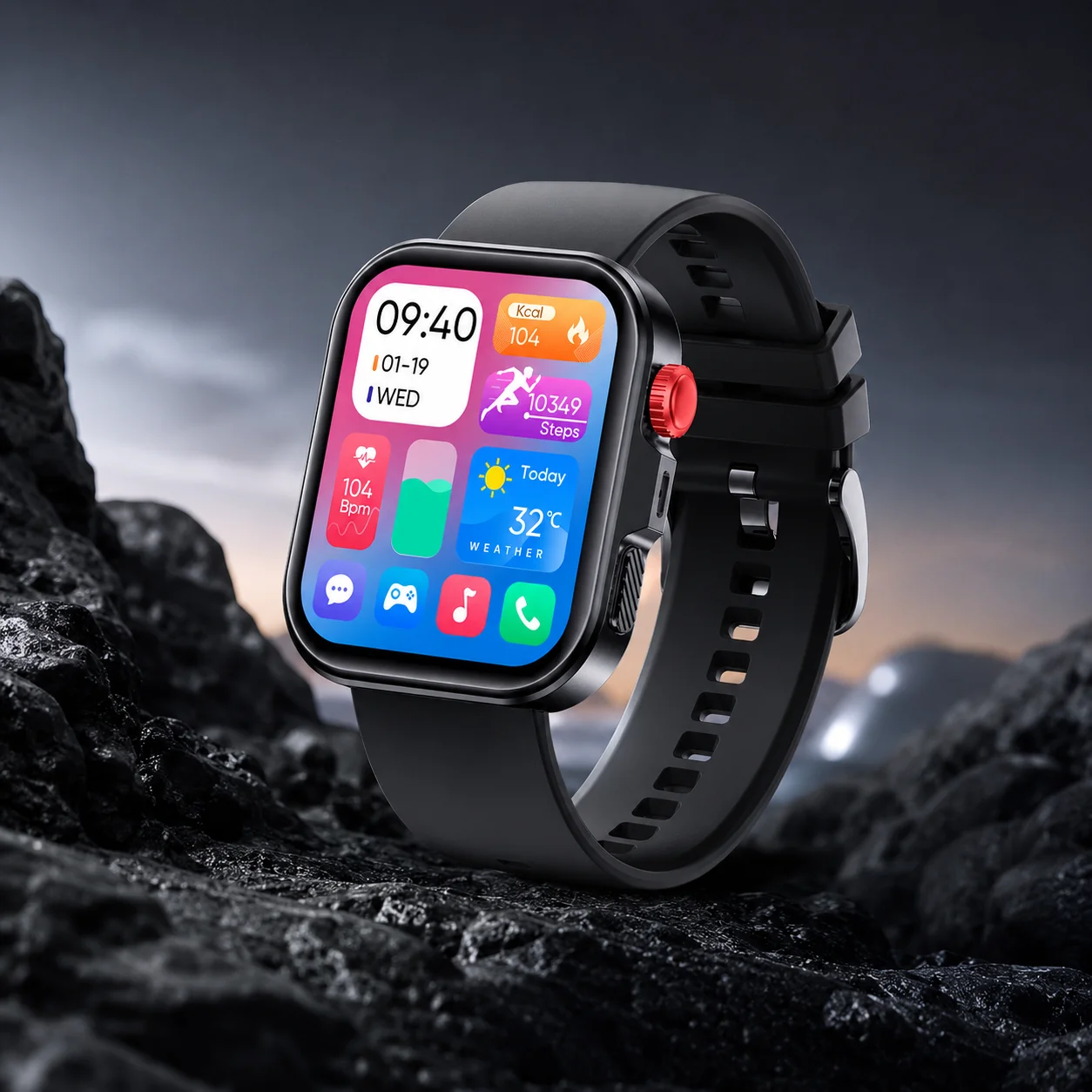 1.85" Full Touch Screen Smart Watch, Bluetooth Call IP67 Waterproof Fitness Tracker Heart Rate Monitor for Men Women
1.85" Full Touch Screen Smart Watch, Bluetooth Call IP67 Waterproof Fitness Tracker Heart Rate Monitor for Men Women