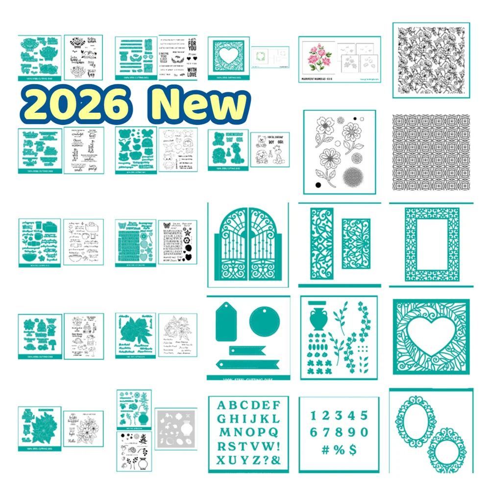 Cheerful Flowers Metal Cutting Dies and Stamps DIY Scrapbookin Card Stencil Paper Cards Handmade Album Stamp Die Sheets 2026 New
Cheerful Flowers Metal Cutting Dies and Stamps DIY Scrapbookin Card Stencil Paper Cards Handmade Album Stamp Die Sheets 2026 New
