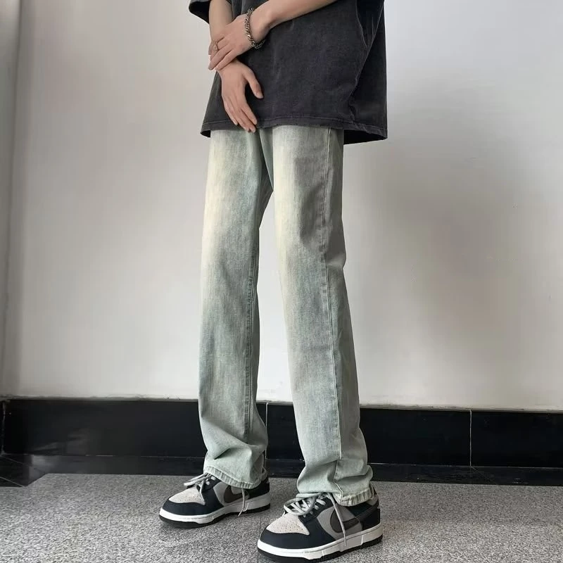 Весенне-осенние мужские джинсы большого размера INS, повседневные прямые брюки свободного покроя, повседневные длинные брюки для подростков, износостойкие
Весенне-осенние мужские джинсы большого размера INS, повседневные прямые брюки свободного покроя, повседневные длинные брюки для подростков, износостойкие