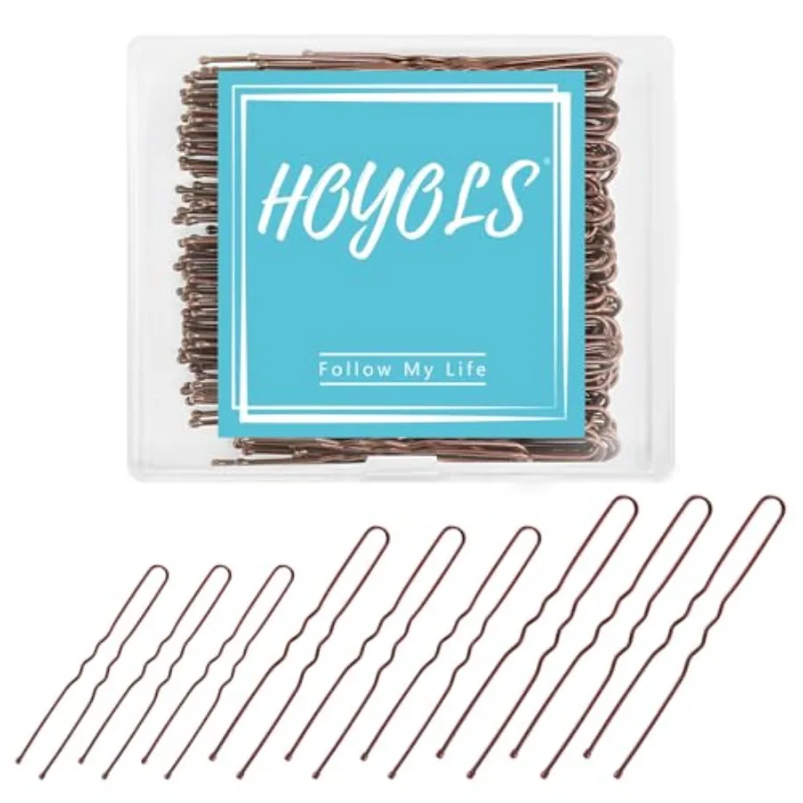 U Shaped Assorted Size Hair Bobby Pins, Metal Bun Clips Hairpin Crimped Design with Ball Tips for Women Girls Grips Hairstyle,
U Shaped Assorted Size Hair Bobby Pins, Metal Bun Clips Hairpin Crimped Design with Ball Tips for Women Girls Grips Hairstyle,