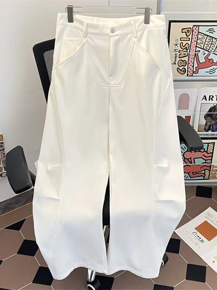 Белые плиссированные свободные мужские рабочие брюки, лето 2025, новинка, широкие брюки Arc Blade, американские повседневные брюки в стиле High Street
Белые плиссированные свободные мужские рабочие брюки, лето 2025, новинка, широкие брюки Arc Blade, американские повседневные брюки в стиле High Street