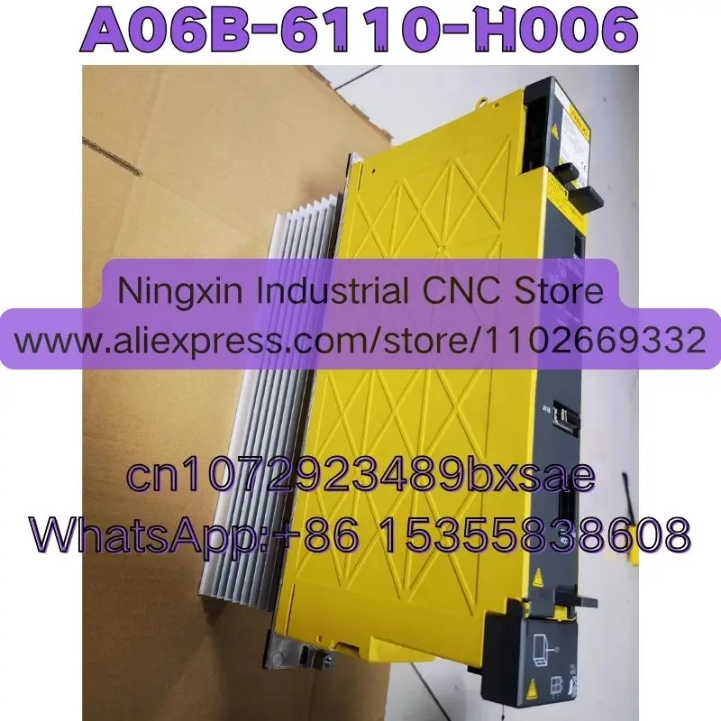 Новейшая модель: Б/у модуль сервоусилителя A06B-6110-H006 (A06B 6110 H006), проверен, исправен.
Новейшая модель: Б/у модуль сервоусилителя A06B-6110-H006 (A06B 6110 H006), проверен, исправен.