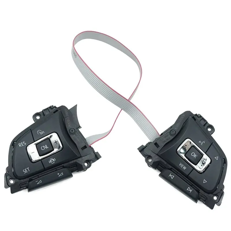 Car Steering Wheel Accessories Multi-Function Button Set 5G0959442AA For VW Arteon Atlas Golf Jetta
Car Steering Wheel Accessories Multi-Function Button Set 5G0959442AA For VW Arteon Atlas Golf Jetta