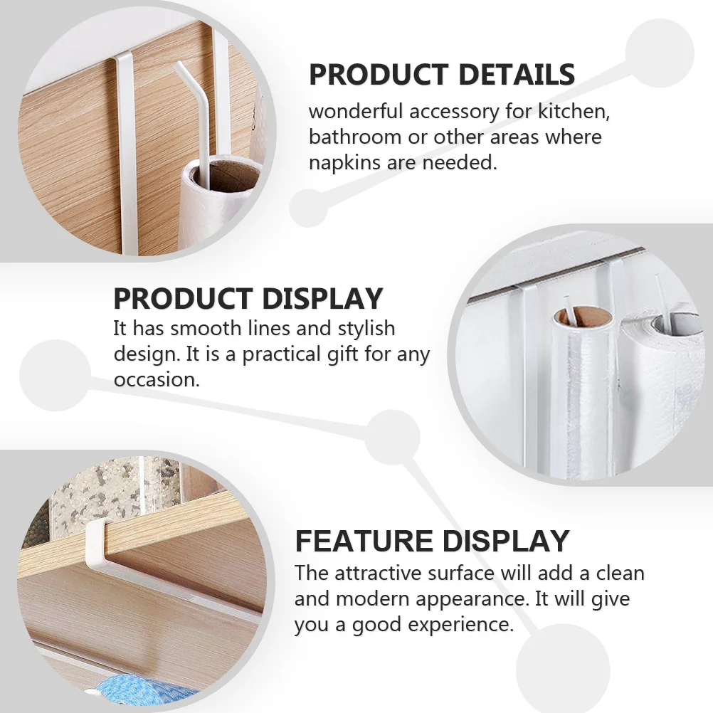 Wall Mount Paper Towel Holder Over Door Tissue Rack For Kitchen Bathroom Cabinet Roll Organizer Punch Free Metal Hanger
Wall Mount Paper Towel Holder Over Door Tissue Rack For Kitchen Bathroom Cabinet Roll Organizer Punch Free Metal Hanger