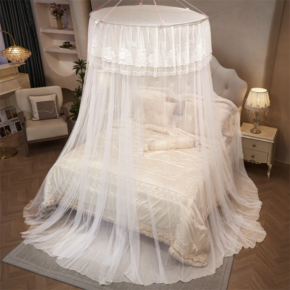 Universal Lace Hanging Princess Mosquito Net Anti-bug Reusable Dome Mosquito Net Fine Mesh Large Space Bed Canopy Summer
Universal Lace Hanging Princess Mosquito Net Anti-bug Reusable Dome Mosquito Net Fine Mesh Large Space Bed Canopy Summer