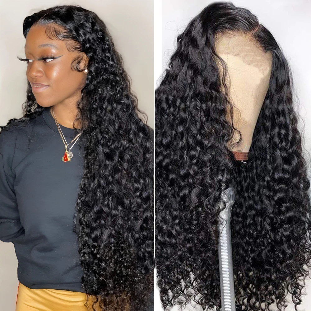 180% Density Deep Wave Curly Wig 13x4 HD Lace Frontal Wig For Women 100% Real Human Hair Wigs Pre Plucked Water Wave Lace Frontal Wig Chocolate Brown Curly Human Hair Wig For Women
180% Density Deep Wave Curly Wig 13x4 HD Lace Frontal Wig For Women 100% Real Human Hair Wigs Pre Plucked Water Wave Lace Frontal Wig Chocolate Brown Curly Human Hair Wig For Women