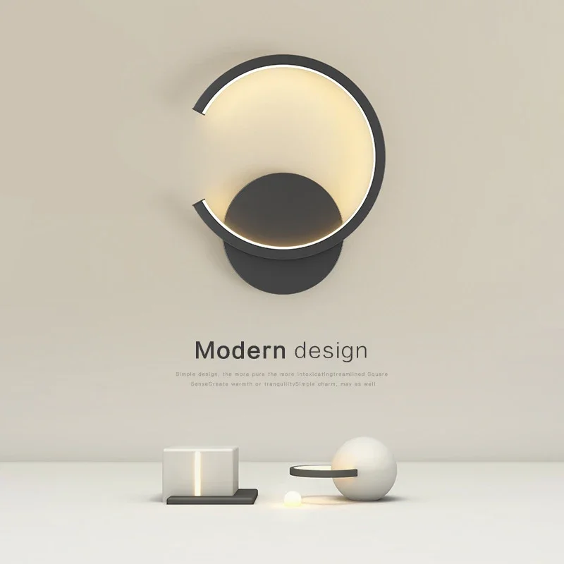 Modern LED Wall Lamp Nordic Black White Golden Wall Lighting For Living Bedroom Aisle Home Decor Fixtures Indoor Wall Lamps
Modern LED Wall Lamp Nordic Black White Golden Wall Lighting For Living Bedroom Aisle Home Decor Fixtures Indoor Wall Lamps