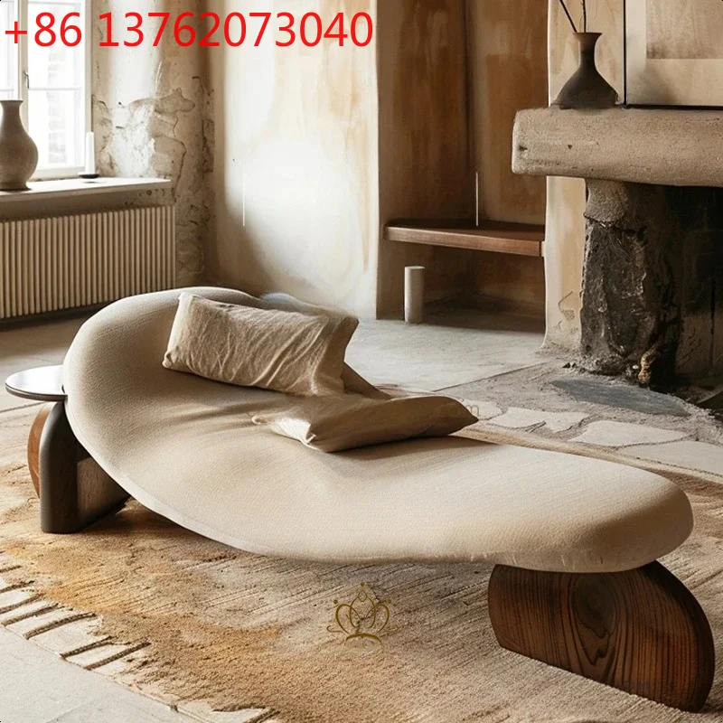 Designer creative single recliner, linen solid wood, medieval custom single chair
Designer creative single recliner, linen solid wood, medieval custom single chair