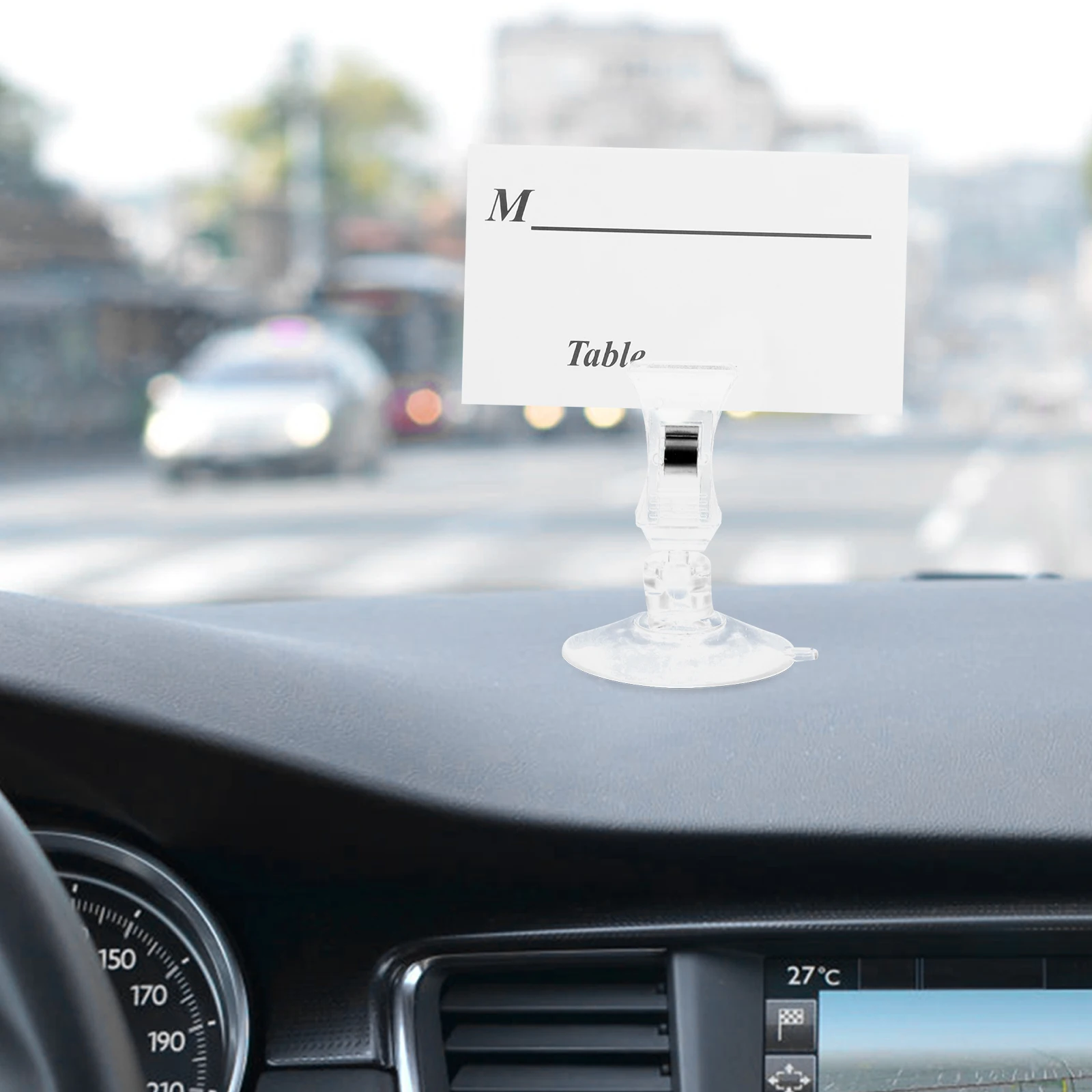 4pcs Car Suction Cup Clip ID Holder for Documents Parking Tickets Windshield Accessories Stable Material Small Transparent
4pcs Car Suction Cup Clip ID Holder for Documents Parking Tickets Windshield Accessories Stable Material Small Transparent