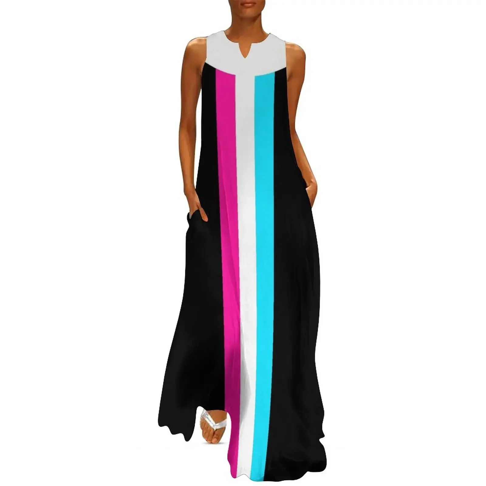 60s Pink & Cyan Stripe Mod Long Dress african dresses for woman Summer dresses for women beach dresses Female clothing Dress
60s Pink & Cyan Stripe Mod Long Dress african dresses for woman Summer dresses for women beach dresses Female clothing Dress