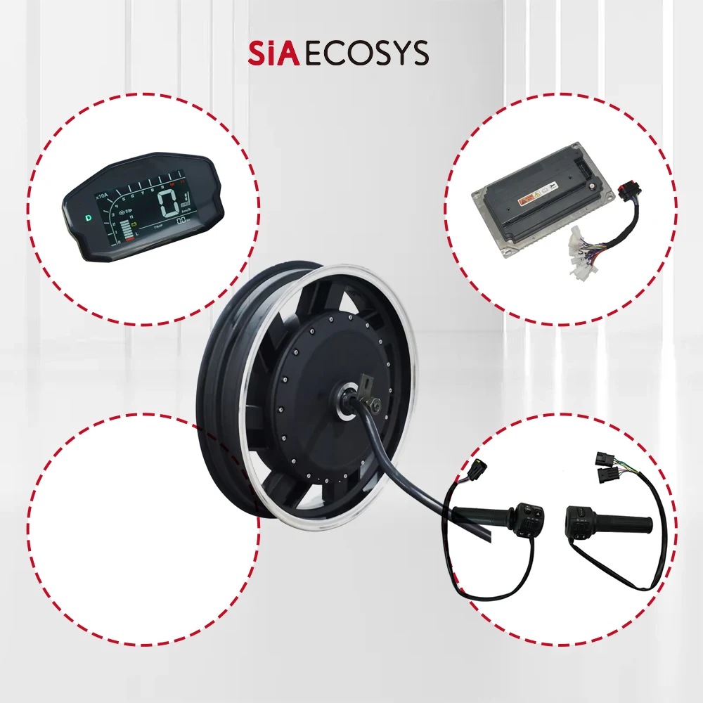 QSMOTOR 17x3.5 Inch Heavy-Duty E-Motorcycle Conversion Kit 8000W 72V Hub Motor with EM200SP Controller 115km/h Top Speed
QSMOTOR 17x3.5 Inch Heavy-Duty E-Motorcycle Conversion Kit 8000W 72V Hub Motor with EM200SP Controller 115km/h Top Speed