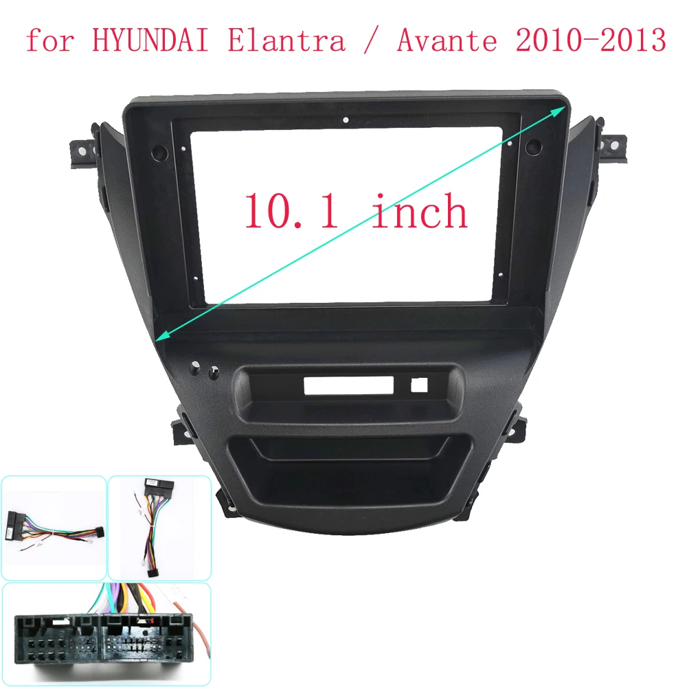 10 Inch For Hyundai Elantra Avante 2010-2013 Car Frame Fascia Adapter Android Radio Dash Fitting Panel Kitr Console baffle trim
10 Inch For Hyundai Elantra Avante 2010-2013 Car Frame Fascia Adapter Android Radio Dash Fitting Panel Kitr Console baffle trim