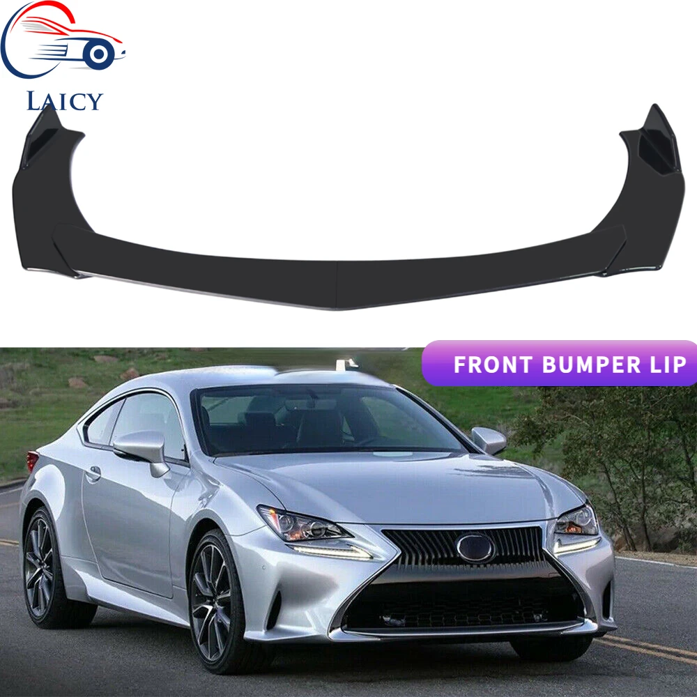 LAICY For Lexus RC F RC300 350 2014-2018 Car Front Bumper Lip Body Kit Canard Lip Diffuser Spoiler Anti Scratch Auto Parts Black
LAICY For Lexus RC F RC300 350 2014-2018 Car Front Bumper Lip Body Kit Canard Lip Diffuser Spoiler Anti Scratch Auto Parts Black