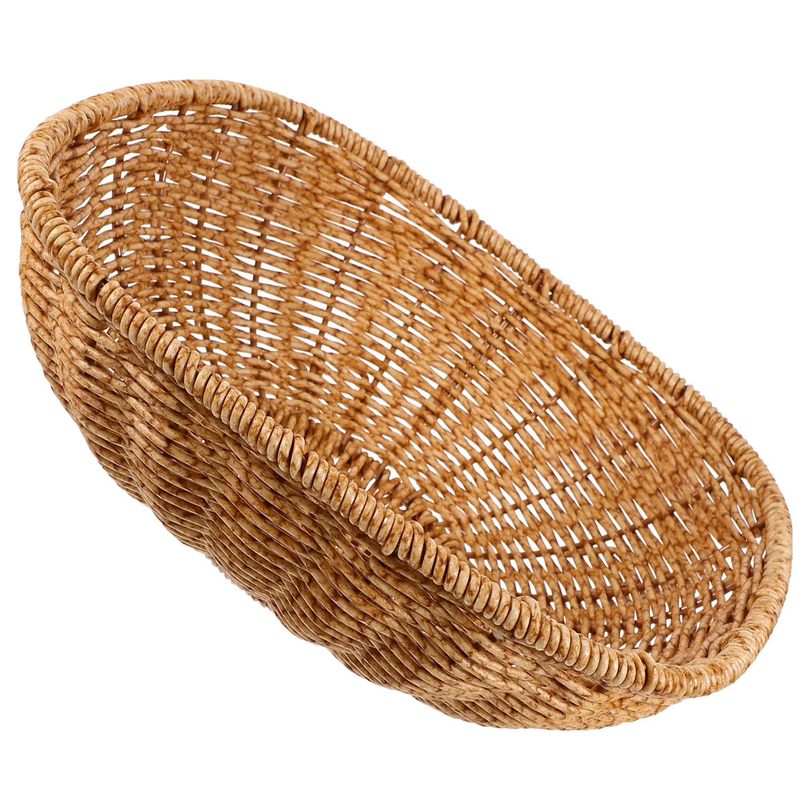 Woven Fruit Basket Large Size Home Storage Baskets for Fruits Snacks Bread Tray Decorative Wicker Household Container
Woven Fruit Basket Large Size Home Storage Baskets for Fruits Snacks Bread Tray Decorative Wicker Household Container