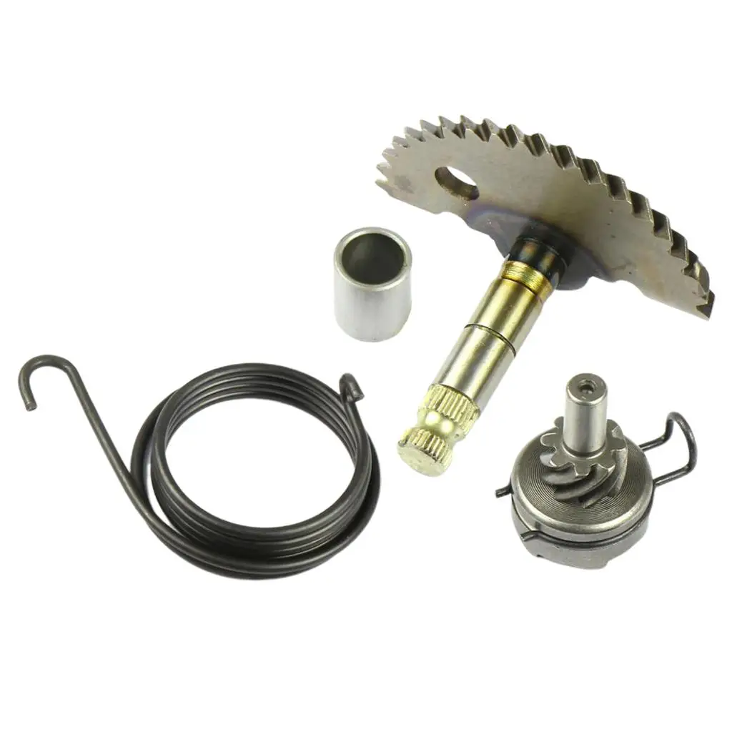 Metal Kick Shaft Assembly Starter Gear Engine Shaft Gear Kit Replacement for GY6 50cc 80cc Moped
Metal Kick Shaft Assembly Starter Gear Engine Shaft Gear Kit Replacement for GY6 50cc 80cc Moped