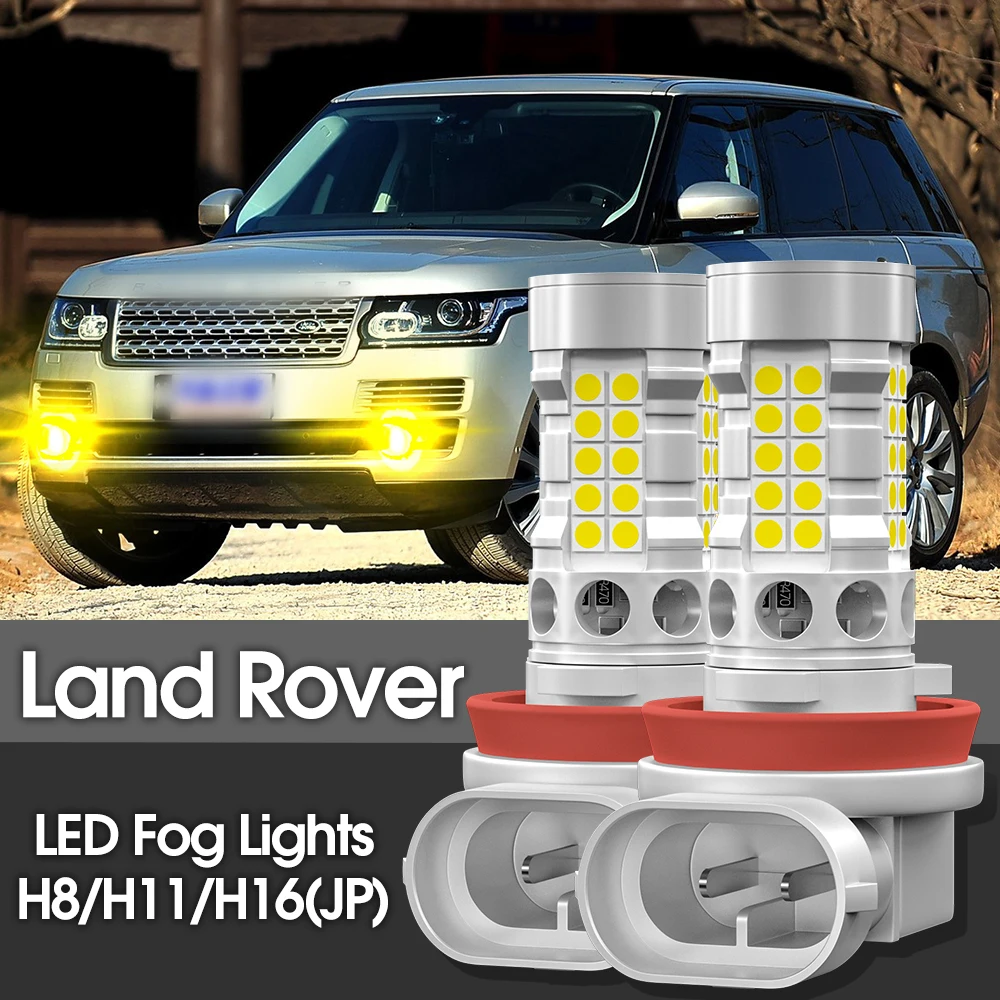 2pcs LED Fog Light Blub H11 Lamp Canbus No Error For Land Rover Discovery 2006-2012 Range Rover Sport LR2 LR3 LR4 2010-2016
2pcs LED Fog Light Blub H11 Lamp Canbus No Error For Land Rover Discovery 2006-2012 Range Rover Sport LR2 LR3 LR4 2010-2016