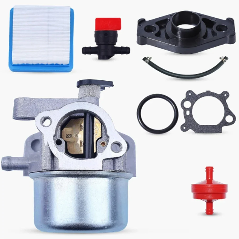 799866 Carburetor Kits For 625e, 675, 675ex, 725ex Engines Lawn Mower Replacement Parts 794304 796707 790845 799871 Air Filter
799866 Carburetor Kits For 625e, 675, 675ex, 725ex Engines Lawn Mower Replacement Parts 794304 796707 790845 799871 Air Filter