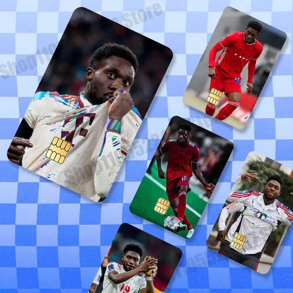 Canada 2026 Football D-Davies Holographic Laser Shinny Film Skin Cover Sticker for Debit Credit Card Bank Card
Canada 2026 Football D-Davies Holographic Laser Shinny Film Skin Cover Sticker for Debit Credit Card Bank Card