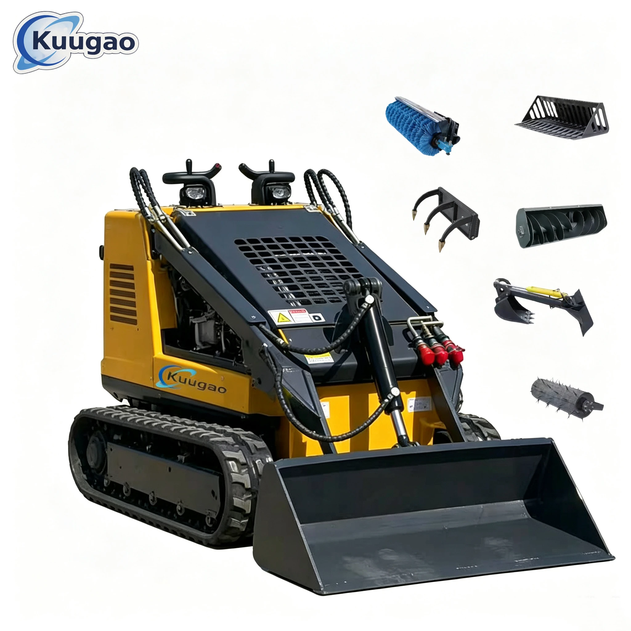 Diesel Mini Skid Steer Wheel Loader Crawler for Home Use And Farm - New Small Model with Free Delivery Direct from Manufacturer
Diesel Mini Skid Steer Wheel Loader Crawler for Home Use And Farm - New Small Model with Free Delivery Direct from Manufacturer