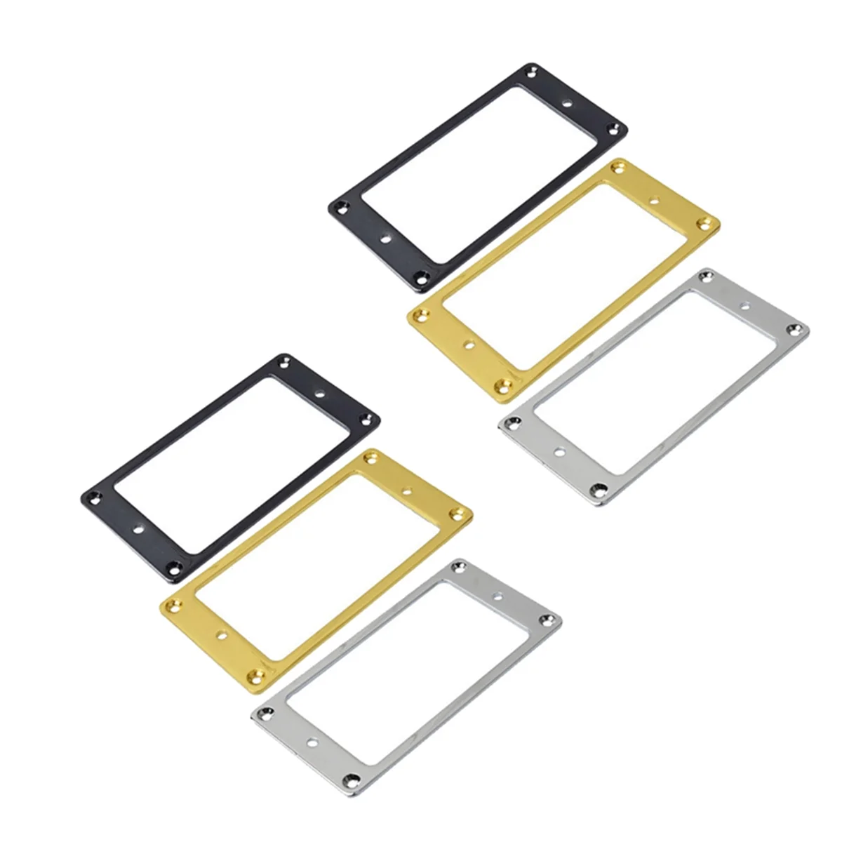 Double Pickup Frame Electric Guitar Pickguard Metal Parts Contains Screw Accessories, Suitable for Electric Guitar
Double Pickup Frame Electric Guitar Pickguard Metal Parts Contains Screw Accessories, Suitable for Electric Guitar
