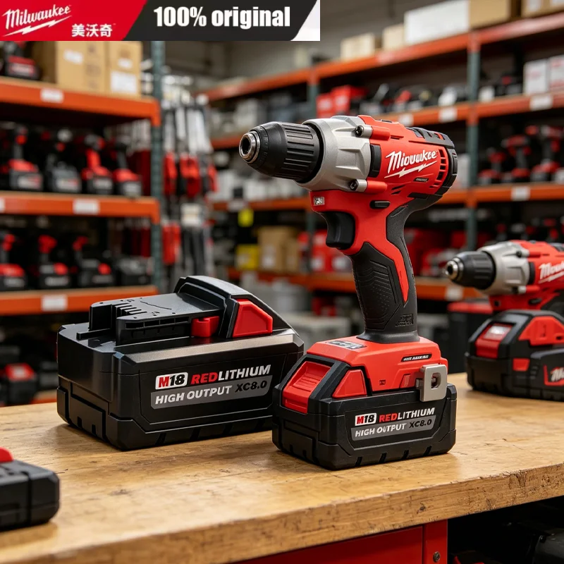 New high-quality lithium battery for Milwaukee M18 18V, 6.0Ah 8.0Ah with stable discharge for original M18 series batteries
New high-quality lithium battery for Milwaukee M18 18V, 6.0Ah 8.0Ah with stable discharge for original M18 series batteries