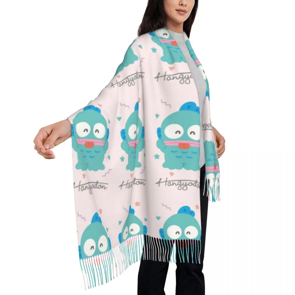 Ханъдон мультяшный шарф для женщин, зима-осень, шаль из пашмины, большой шарф-шаль для вечернего платья
Ханъдон мультяшный шарф для женщин, зима-осень, шаль из пашмины, большой шарф-шаль для вечернего платья