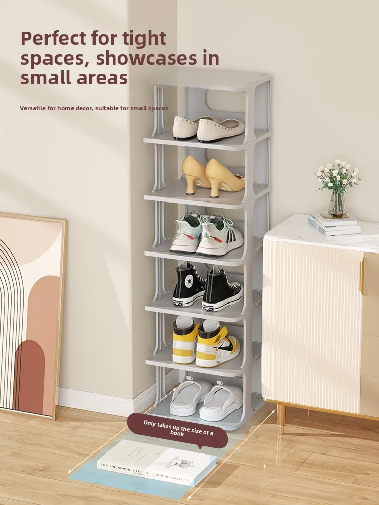 Simple Multi-layer Shoe Rack Doorway Home Use Space Saving Small Slippers Storage Shelf Shoe Cabinet Organizer Haixin GA070-61
Simple Multi-layer Shoe Rack Doorway Home Use Space Saving Small Slippers Storage Shelf Shoe Cabinet Organizer Haixin GA070-61