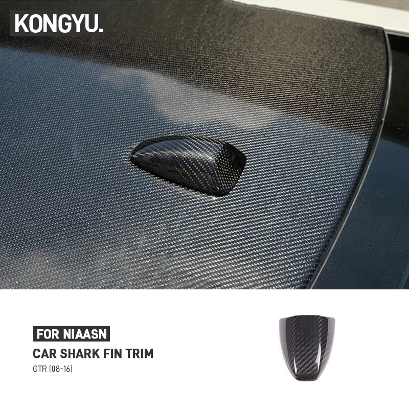 For Nissan GTR R35 2008-2016 Real Carbon Fiber Car Shark Fin Antenna Aerials Cover Trim Sticker External Accessories
For Nissan GTR R35 2008-2016 Real Carbon Fiber Car Shark Fin Antenna Aerials Cover Trim Sticker External Accessories