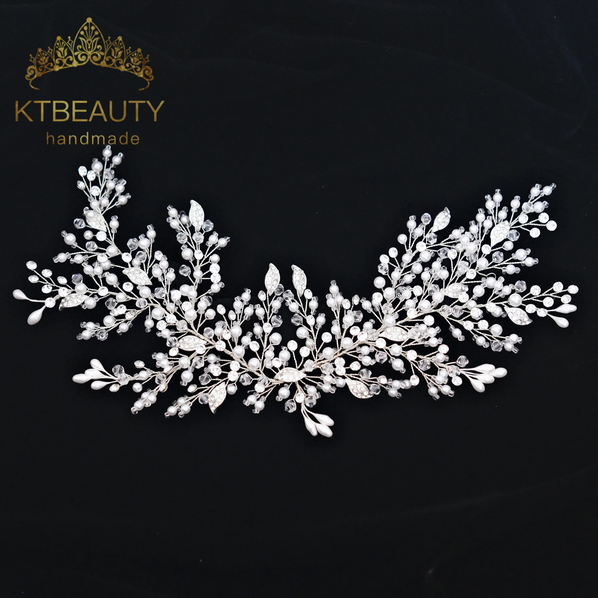 KTBEAUTY Новинка 2025 головной убор в свадебном стиле серебряного цвета длинный размер белый жемчуг белые камни Красивая повязка для волос женские аксессуары
KTBEAUTY Новинка 2025 головной убор в свадебном стиле серебряного цвета длинный размер белый жемчуг белые камни Красивая повязка для волос женские аксессуары