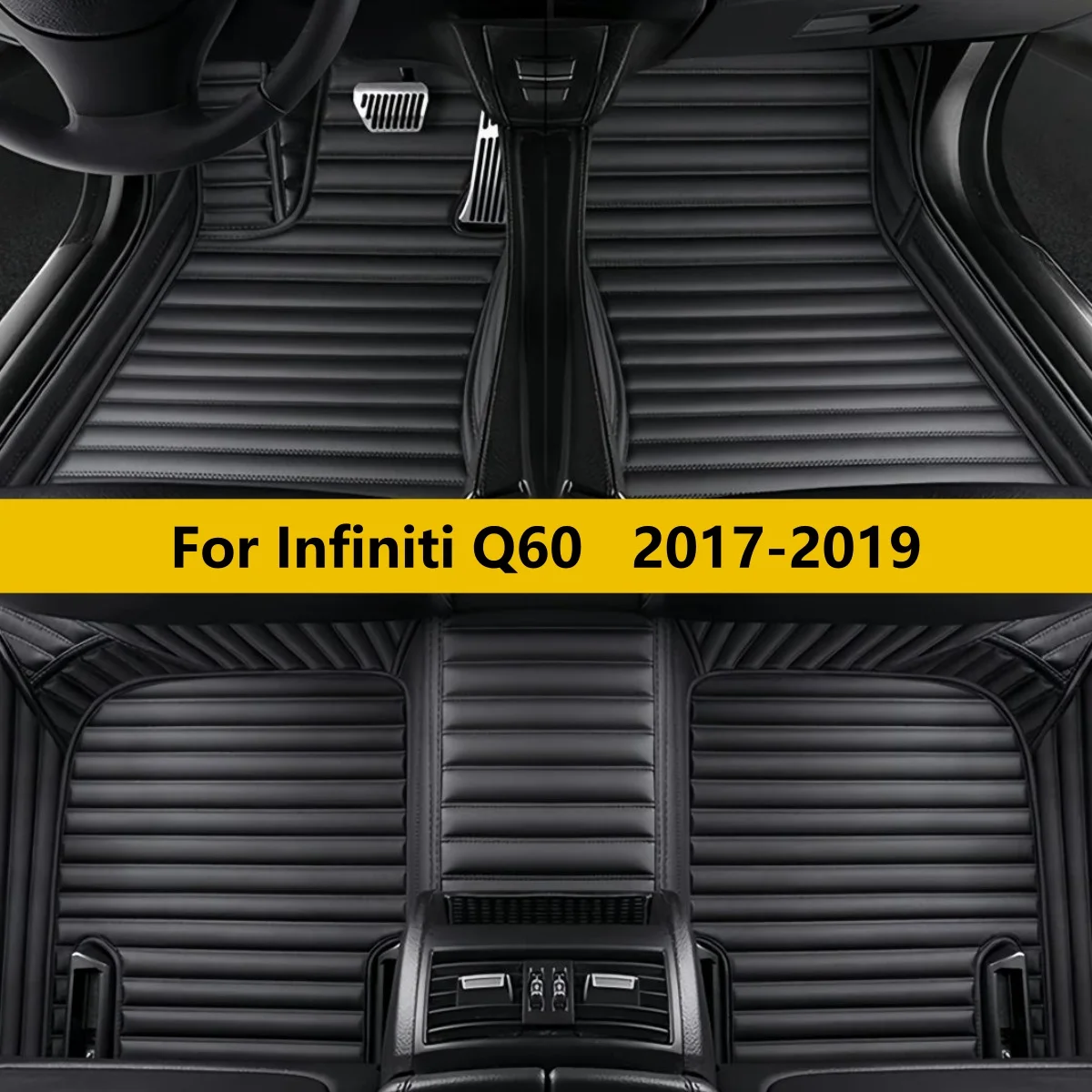Custom Car Floor Mats For Infiniti Q60 2017 2018 2019 Full Set Leather All Weather Waterproof Car Floor Mats
Custom Car Floor Mats For Infiniti Q60 2017 2018 2019 Full Set Leather All Weather Waterproof Car Floor Mats