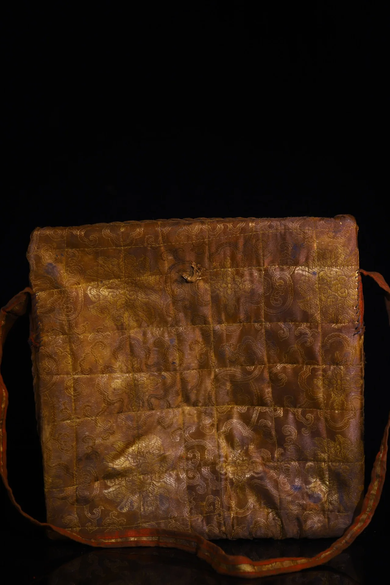 12"Old Xizang Folk Collection Bronze Painted Mosaic Gem gZi Beads Four armed Tara Buddha Thangka Mandala hanging screen
12"Old Xizang Folk Collection Bronze Painted Mosaic Gem gZi Beads Four armed Tara Buddha Thangka Mandala hanging screen