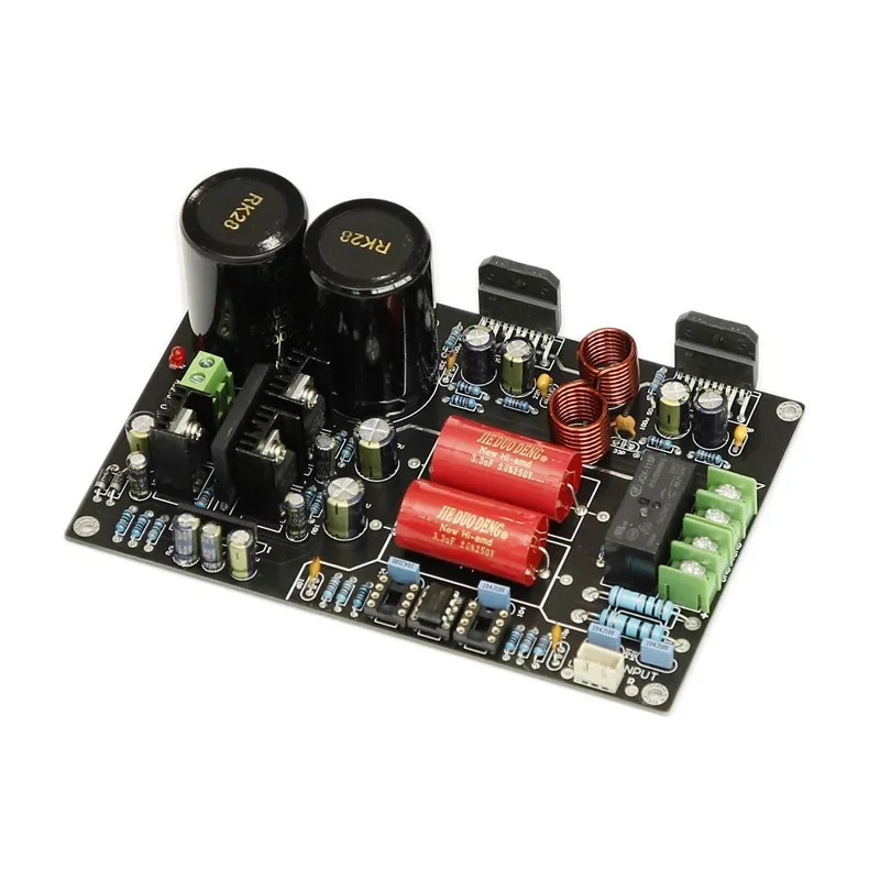 Dual AC18-24V NE5532 LM3886 68W*2 2.0 Channel Stereo Hifi Fever Digital Audio Amplifier Board
Dual AC18-24V NE5532 LM3886 68W*2 2.0 Channel Stereo Hifi Fever Digital Audio Amplifier Board