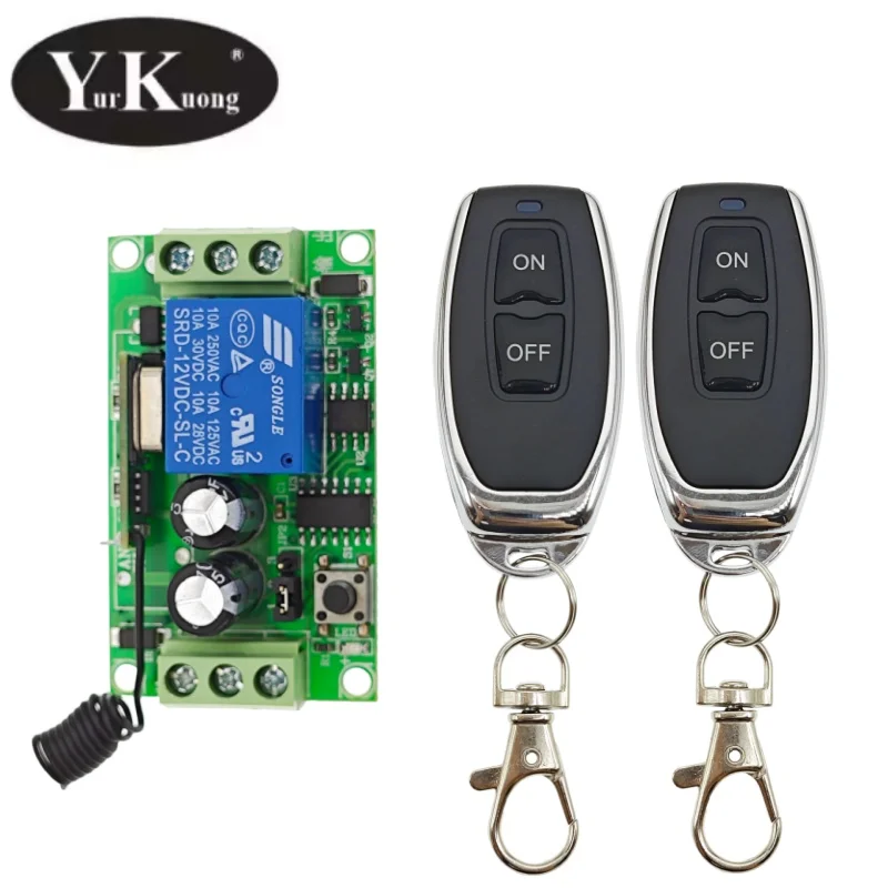12V access control switch LED strip switch Model power switch remote controlrelay switch Remote intelligent switch