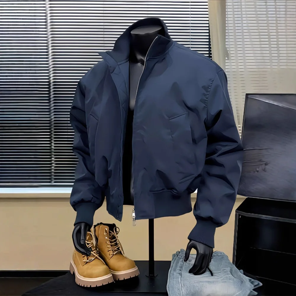 navy blue ma1 flight jacket men's premium sense stand-up collar cleanfit short shoulder padded jacket mens jacket
navy blue ma1 flight jacket men's premium sense stand-up collar cleanfit short shoulder padded jacket mens jacket