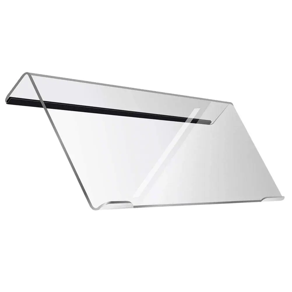 Acrylic Keyboard Stand Transparent Nonskid Tray Riser for Desk Black Strip Strong Capacity Computer Desktop Holder Storage
Acrylic Keyboard Stand Transparent Nonskid Tray Riser for Desk Black Strip Strong Capacity Computer Desktop Holder Storage