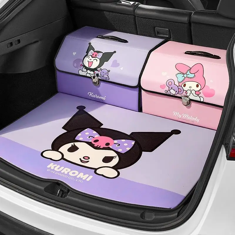 Cute Cartoon Sanrioed Kuromi My Melody Cinnamoroll Car Trunk Storage Box Foldable Large Capacity Car Storage Box Car Storage Box
Cute Cartoon Sanrioed Kuromi My Melody Cinnamoroll Car Trunk Storage Box Foldable Large Capacity Car Storage Box Car Storage Box