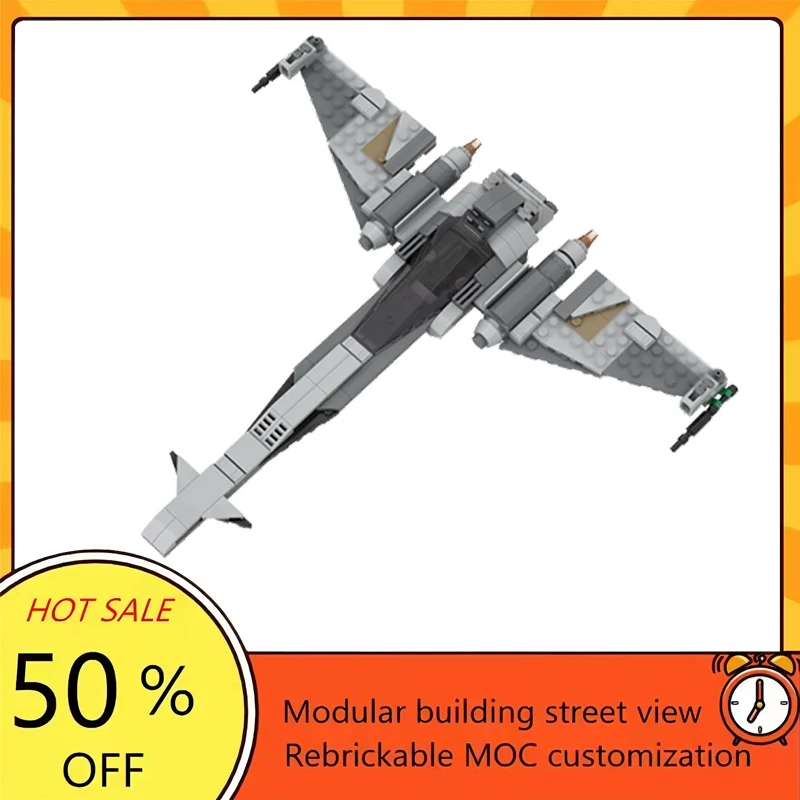 Набор из 227 деталей: Популярная модель космического корабля из фильма «Звездные войны», конструктор MOC, модульные технологичные блоки, подарок на праздник, игрушка для сборки, детский набор
Набор из 227 деталей: Популярная модель космического корабля из фильма «Звездные войны», конструктор MOC, модульные технологичные блоки, подарок на праздник, игрушка для сборки, детский набор