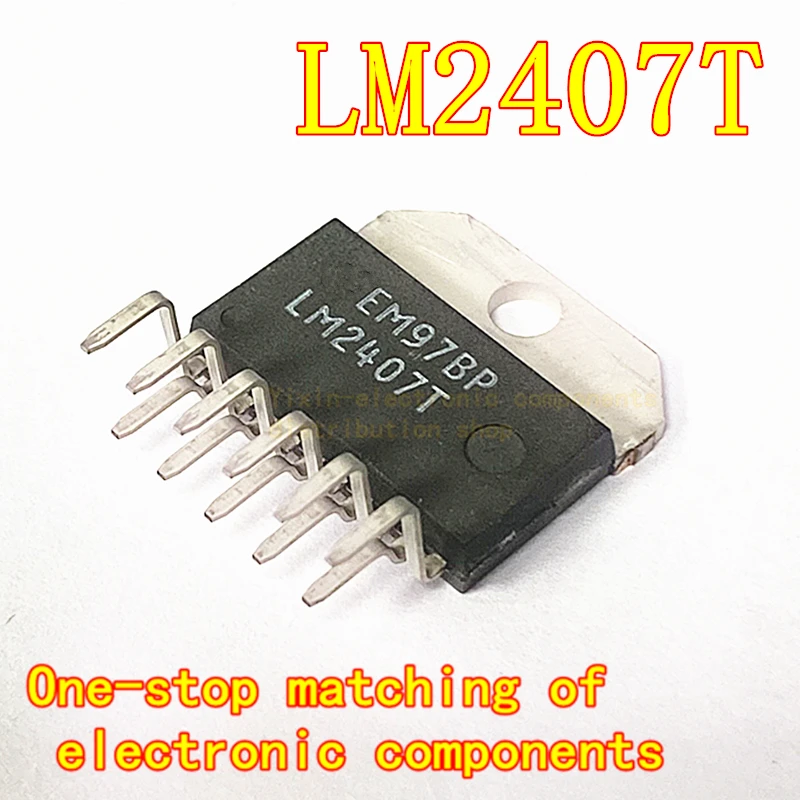 Brand-new original authentic LM2407T LM2407 power amplifier audio amplifier tube ZIP is of good quality.
Brand-new original authentic LM2407T LM2407 power amplifier audio amplifier tube ZIP is of good quality.