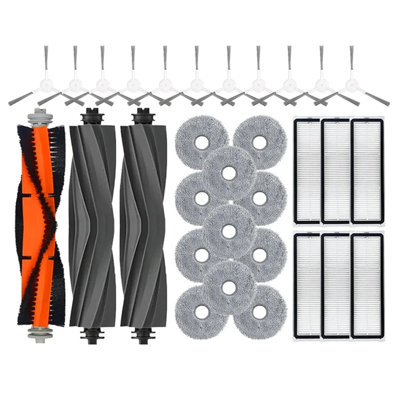 For Dreame Bot L10 Prime / L10s Pro / L10 Pro Accessories Main Side Brush Hepa Filter Mop Cloth Replacement Spare Parts
For Dreame Bot L10 Prime / L10s Pro / L10 Pro Accessories Main Side Brush Hepa Filter Mop Cloth Replacement Spare Parts