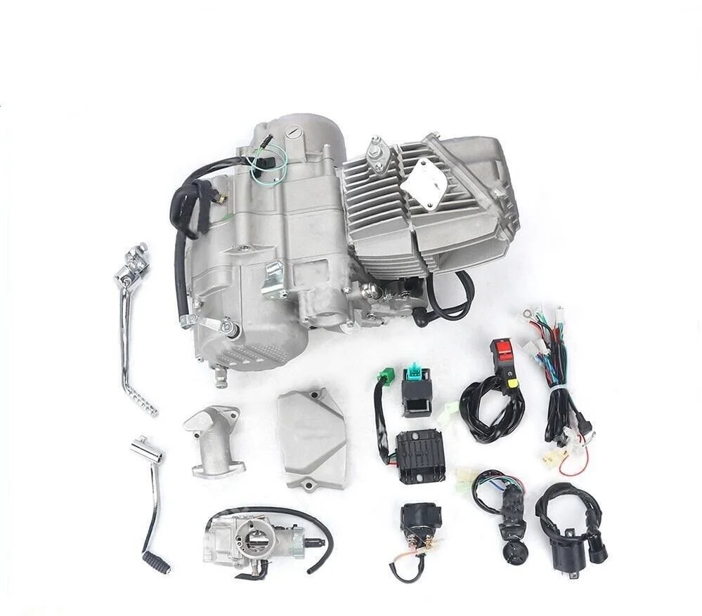 Engine Motorcycle 212cc Engine Motorcycle Motor Electric and Kick Start, 5-Speed, 4-Stroke
Engine Motorcycle 212cc Engine Motorcycle Motor Electric and Kick Start, 5-Speed, 4-Stroke