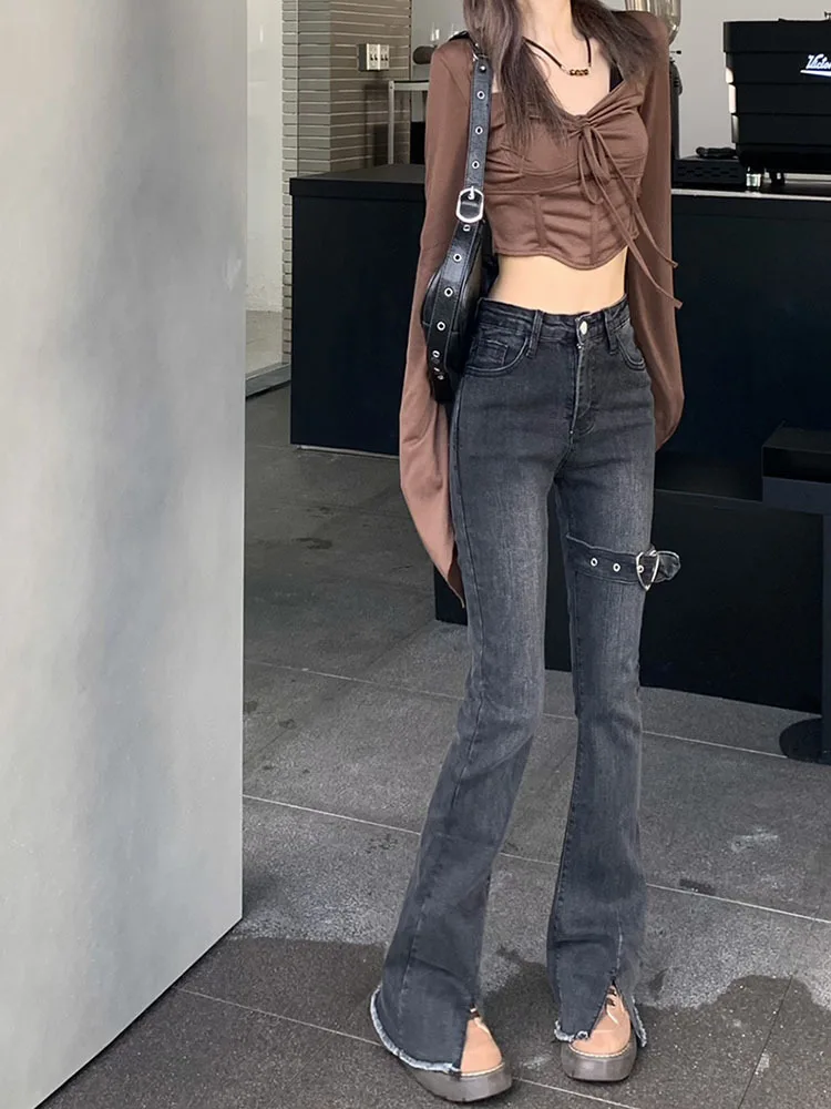 Y2k Heart Jeans for Women Vintage Gray Denim Flare Pants 90s Aesthetic Bottoms Streetwear Mom Wash Trouser Harajuku
Y2k Heart Jeans for Women Vintage Gray Denim Flare Pants 90s Aesthetic Bottoms Streetwear Mom Wash Trouser Harajuku