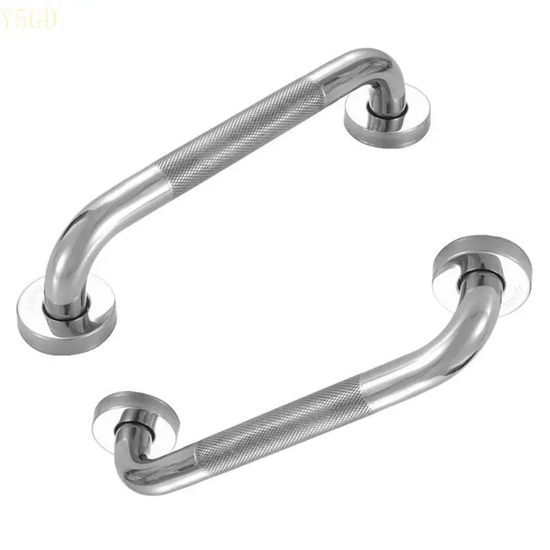 Y5GD Bathroom Safety Rails Stainless Steel Not Slip Assist Handle Pair for Elder Kid
Y5GD Bathroom Safety Rails Stainless Steel Not Slip Assist Handle Pair for Elder Kid