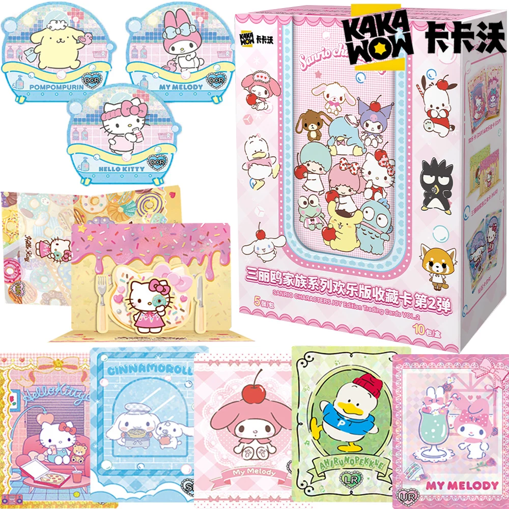 New Kakawow Original Sanrio Collection Cards for Fans Japanese Popular Cartoon Star Characters Joy Edition Anime Cards Fun Gift
New Kakawow Original Sanrio Collection Cards for Fans Japanese Popular Cartoon Star Characters Joy Edition Anime Cards Fun Gift